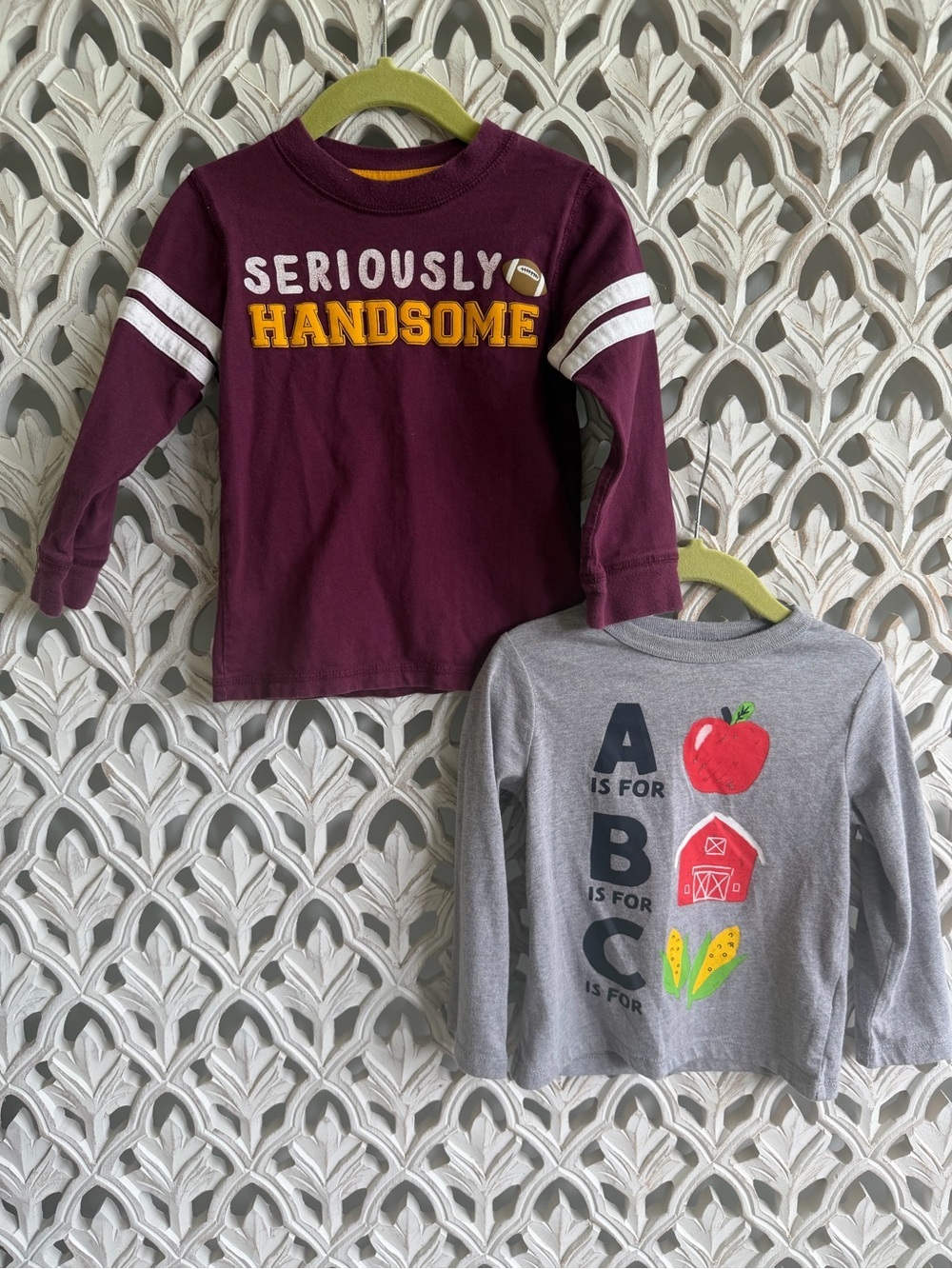Gymboree and Children’s Place Fall Tees, 2T